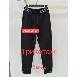 Фотография Штаны детские спортивные зимние на девочку 9002 black р.28-33 "BSZZ" недорого оптом от прямого поставщика