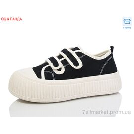 Фотография Кеды женские стильные Весна/осень 381-1 (6 пар р.36-40) "QQ&Панда" недорого оптом от прямого поставщика