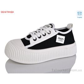 Фотография Кеды женские стильные Весна/осень 382-1 (6 пар р.36-40) "QQ&Панда" недорого оптом от прямого поставщика