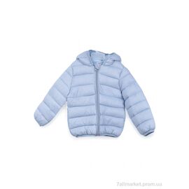Куртка дитяча Весна/осінь 3791-16 l.blue (5 шт. р.сітка90-130) "Мир" недорого оптом від прямого постачальника