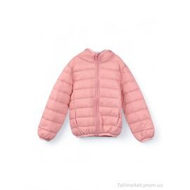 Фотография Куртка детская Весна/осень 3791-19 pink (5 шт. р.сетка 110-150) "Мир" недорого оптом от прямого поставщика