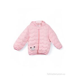 Фотография Куртка детская Весна/осень 3791-7 l.pink (5 шт. р.сетка 80-120) "Мир" недорого оптом от прямого поставщика