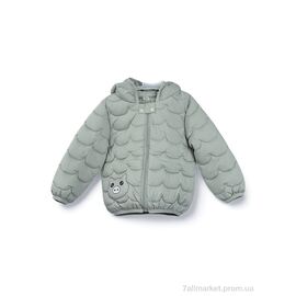 Фотография Куртка детская Весна/осень 3791-8 green (5 шт. р.сетка 80-120) "Мир" недорого оптом от прямого поставщика
