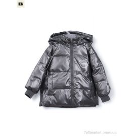 Фотография Куртка детская Весна/осень 3791-9 grey (5 шт. р.сетка 100-140) "BIG" недорого оптом от прямого поставщика