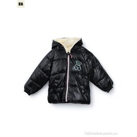 Фотография Куртка детская Весна/осень 3791-10 black (5 шт. р.сетка 100-140) "BIG" недорого оптом от прямого поставщика