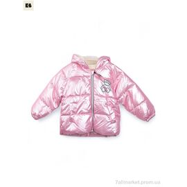 Фотография Куртка детская Весна/осень 3791-14 pink (5 шт. р.сетка 100-140) "BIG" недорого оптом от прямого поставщика