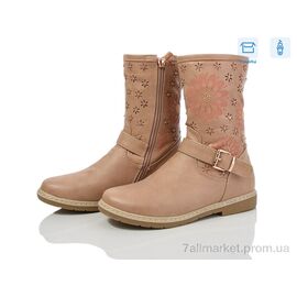 Чоботи дитячі красиві Весна/осінь H108 (12 пар р.33-38) "DeMur" недорого оптом від прямого постачальника