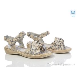 Босоніжки дитячі літні Літо 8868-27 grey (10 пар р.30-37) "DeMur" недорого оптом від прямого постачальника