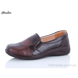 Фотография Туфли женские стильные Весна/осень 2245-8 (8 пар р.37-42) "Chunsen" недорого оптом от прямого поставщика