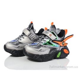 Кросівки дитячі модні Зима 2115-A216S orange (12 пар р.21-26) "Мир" недорого оптом від прямого постачальника