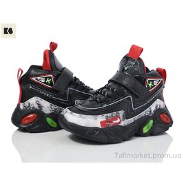 Кросівки дитячі модні Зима 2117-A215B red (12 пар р.26-31) "BIG" недорого оптом від прямого постачальника