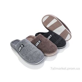 Тапки чоловічі домашні Зима FG29 mix (6 пар р.42-47) "Vladimir" недорого оптом від прямого постачальника