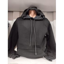 Худи чоловічий 1436 black р.S-2XL "RING" недорого оптом від прямого постачальника