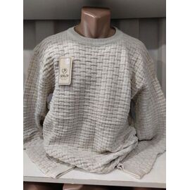 Светр чоловічий 1443 beige р.3XL-5XL "RING" недорого оптом від прямого постачальника