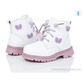 Фотография Ботинки детские удобные зима K117D (8 пар р.23-28) "Ok Shoes" недорого оптом от прямого поставщика