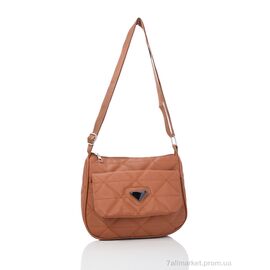 Жіноча сумка 5127-1 brown 19*22*6 см, "David Polo" недорого оптом від прямого постачальника