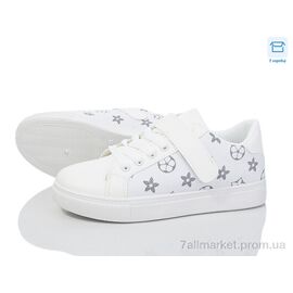 Фотография Кроссовки женские модные Весна/осень M076-1 (8 пар р.36-41) "Захар-Gold" недорого оптом от прямого поставщика