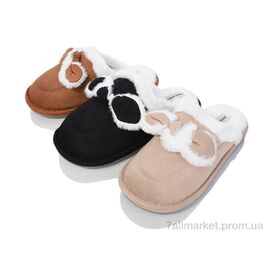 Тапки жіночі для будинку Зима MD9651 mix (12 пар р.36-41) "M&L  Alex13" недорого оптом від прямого постачальника