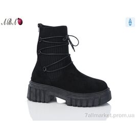 Черевики жіночі стильні Весна/осінь J856 (8 пар р.36-41) "Aba" недорого оптом від прямого постачальника