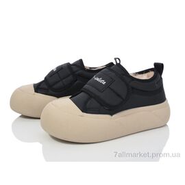 Фотография Кроссовки женские модные Весна/осень 197-196 black (8 пар р.36-41) "Violeta" недорого оптом от прямого поставщика