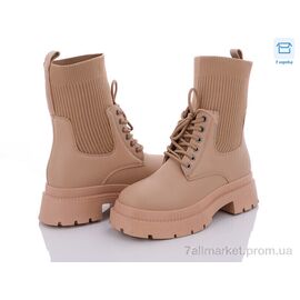 Черевики жіночі стильні Весна/осінь J855-5 (8 пар р.36-41) "Obuvok" недорого оптом від прямого постачальника