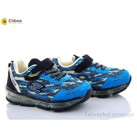 Фотография Кроссовки детские модные Весна/осень X7028B blue (6 пар р.25-30) "Clibee-Apawwa" недорого оптом от прямого поставщика