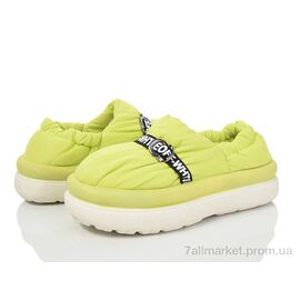 Фотография Тапки женские для дома зима Z172-1-3 yellow (8 пар р.36-41) "Violeta" недорого оптом от прямого поставщика