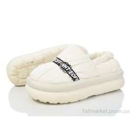 Фотография Тапки женские для дома зима Z172-1-2 beige (8 пар р.36-41) "Violeta" недорого оптом от прямого поставщика