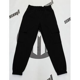 Фотография Штаны спортивные женские 20705 black р.46-54 "Samo" недорого оптом от прямого поставщика