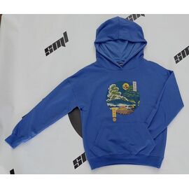 Фотография Худи женское 22008 blue р.44-52 "Samo" недорого оптом от прямого поставщика