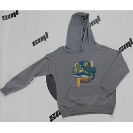 Фотография Худи женское 22008 grey р.44-52 "Samo" недорого оптом от прямого поставщика