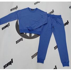 Фотография Костюм спортивный женский тёплый 22000 blue р.44-52 "Samo" недорого оптом от прямого поставщика