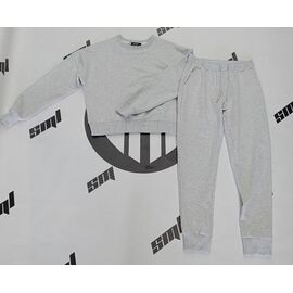 Фотография Костюм спортивный женский тёплый 22000 grey р.44-52 "Samo" недорого оптом от прямого поставщика