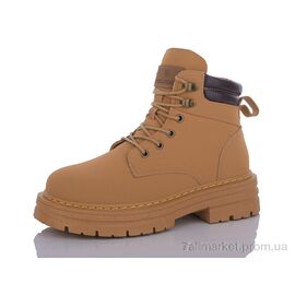 Фотография Ботинки женские стильные Весна/осень 2280 yellow (8 пар р.36-41) "Xifa" недорого оптом от прямого поставщика