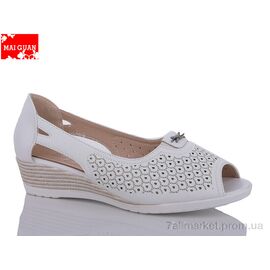 Фотография Босоножки женские летние Лето 6630-3 (8 пар р.37-42) "Maiguan" недорого оптом от прямого поставщика