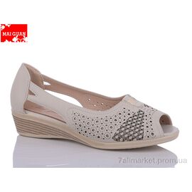 Фотография Босоножки женские летние Лето 6625-1 (8 пар р.37-42) "Maiguan" недорого оптом от прямого поставщика