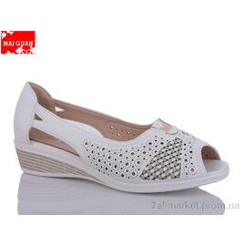 Фотография Босоножки женские летние Лето 6625-3 (8 пар р.37-42) "Maiguan" недорого оптом от прямого поставщика