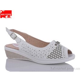 Фотография Босоножки женские летние Лето 8855-3 (8 пар р.37-42) "Maiguan" недорого оптом от прямого поставщика