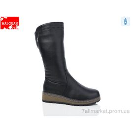 Чоботи жіночі зручні Зима C9881-2 (8 пар р.37-42) "Maiguan" недорого оптом від прямого постачальника