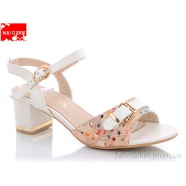 Фотография Босоножки женские летние Лето A5-2 (8 пар р.36-41) "Maiguan" недорого оптом от прямого поставщика