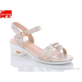 Фотография Босоножки женские летние Лето A82-3 (8 пар р.36-41) "Maiguan" недорого оптом от прямого поставщика