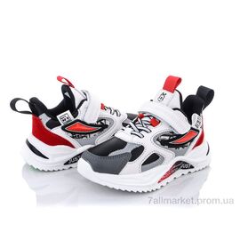 Фотография Кроссовки детские модные Весна/осень AFB310-1-12 (10 пар р.27-31) "SANLIN" недорого оптом от прямого поставщика