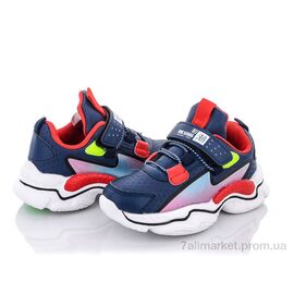 Фотография Кроссовки детские модные Весна/осень AFB202-1-2 (10 пар р.28-32) "SANLIN" недорого оптом от прямого поставщика