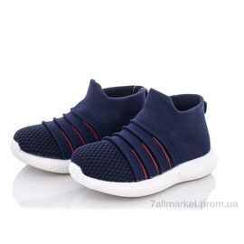 Фотография Кроссовки детские модные Лето AW962 blue (10 пар р.22-26) "SANLIN" недорого оптом от прямого поставщика