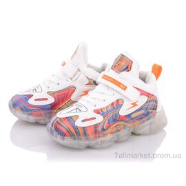 Фотография Кроссовки детские модные Весна/осень A2033 (10 пар р.27-31) "SANLIN" недорого оптом от прямого поставщика