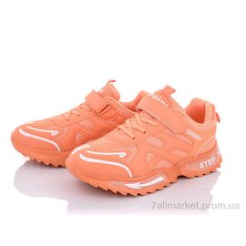 Фотография Кроссовки детские модные Весна/осень AB2057A orange (12 пар р.32-37) "SANLIN" недорого оптом от прямого поставщика