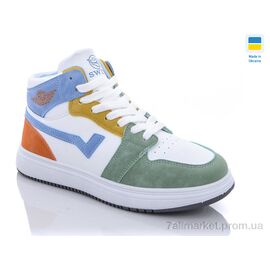 Фотография Кроссовки женские модные Весна/осень 1603-4 (8 пар р.36-41) "Swin" недорого оптом от прямого поставщика