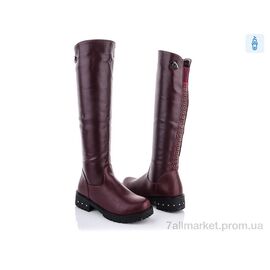 Фотография Сапоги детские красивые зима ALR06-6 (8 пар р.34-38) "SANLIN" недорого оптом от прямого поставщика