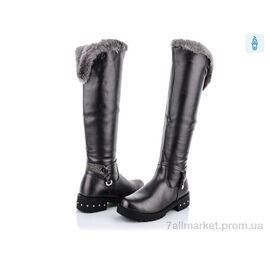 Фотография Сапоги детские красивые зима ALR04-4 (8 пар р.34-38) "SANLIN" недорого оптом от прямого поставщика