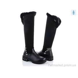 Фотография Сапоги детские красивые зима ALR04-1A (8 пар р.34-38) "SANLIN" недорого оптом от прямого поставщика